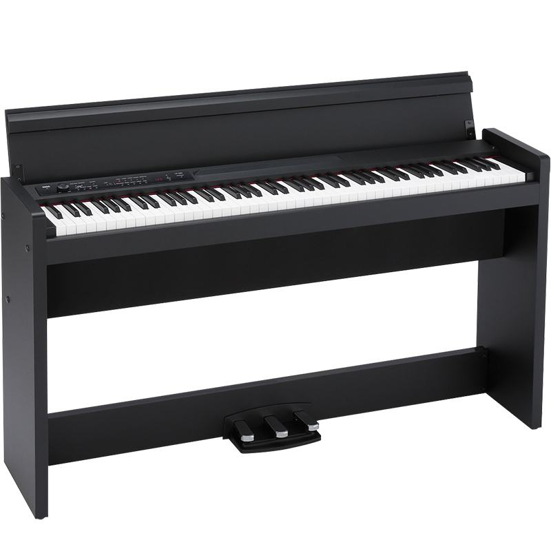 科樂格（KORG）LP380U專業(yè)重錘88鍵智能電鋼琴立式家用成人初學(xué)者進(jìn)口 黑色