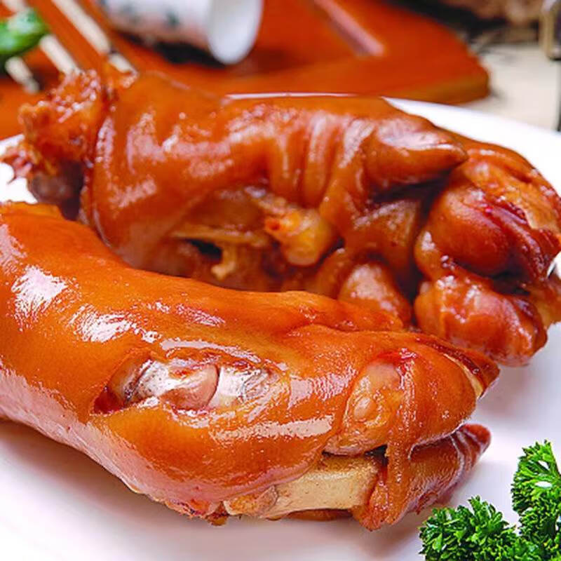 隽辰堂猪蹄熟食五香猪脚卤味猪爪真空开袋即食猪肉前蹄子妙享佳酱卤