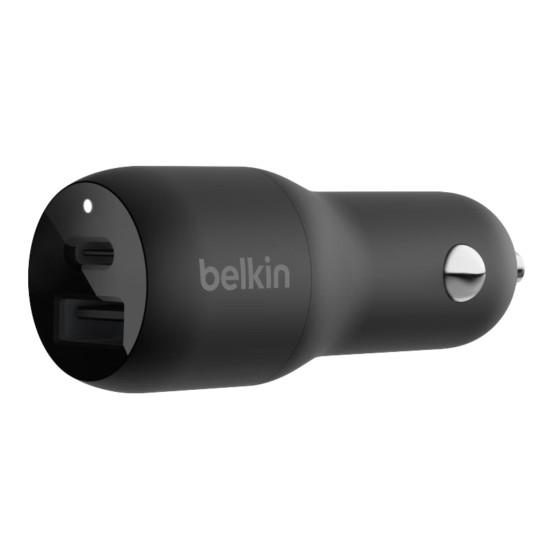 belkin 贝尔金 双接口车载充电器 37w