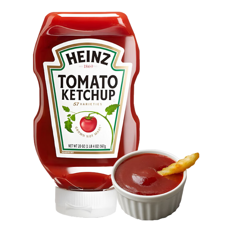���ϣ�Heinz����֬���ѽ� ԭװ���� 0֬������ɳ˾ ��������պ�� ��ѹƿװ567g20.2Ԫ
