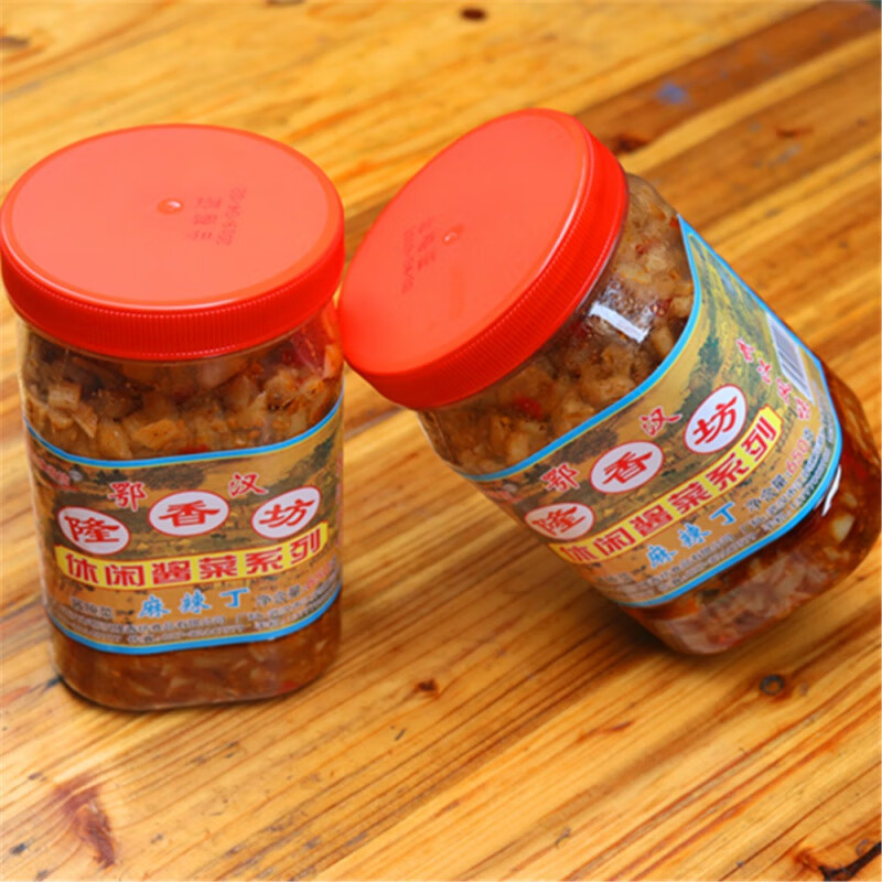 咸菜下饭菜500克*1 麻辣丁500克*1瓶