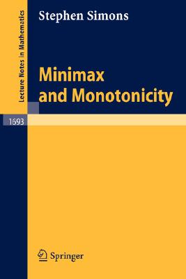 预订 minimax and monotonicity