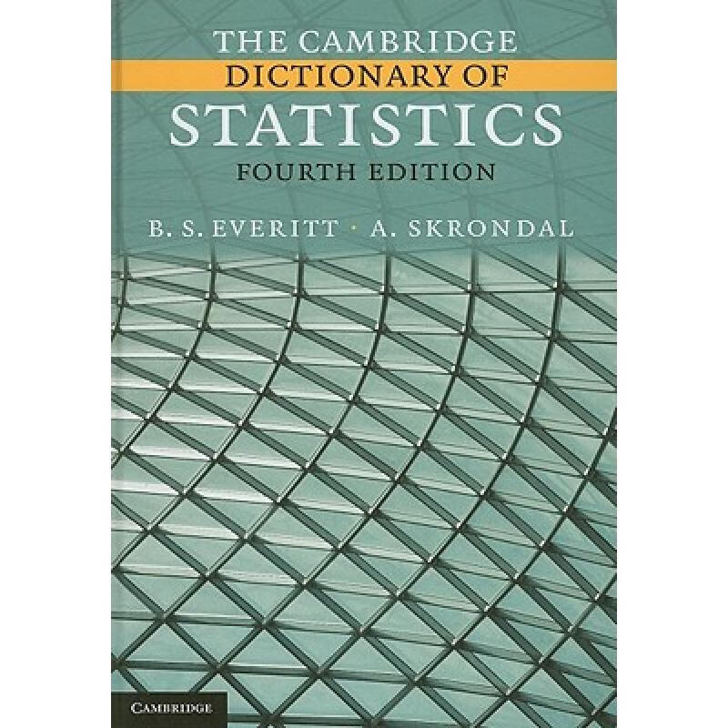 预订 The Cambridge Dictionary of Statistics