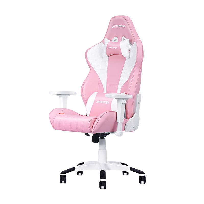 AKPLAYER 阿卡丁 电竞椅（AKPLAYER）女生粉色游戏椅 电脑椅 人体工学椅直播主播椅 幻翎
