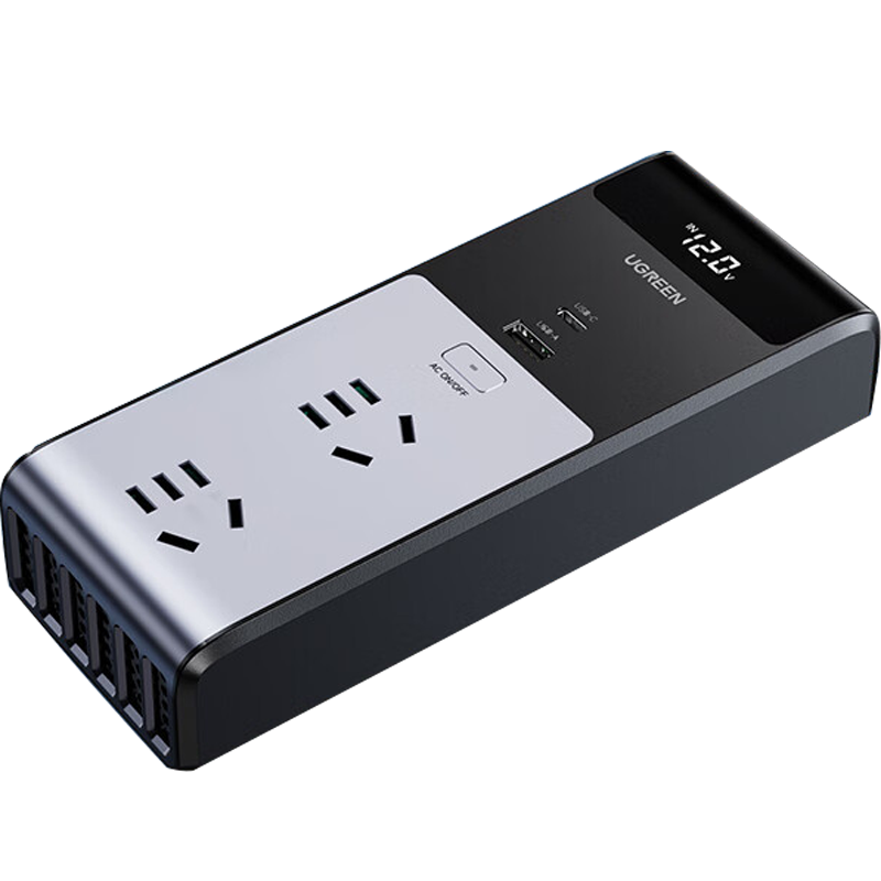 �������������12Vת220V������ת������Դ����150W���ʱ�ѹ����� 150W�����������+USB+C+���ԡ� 166Ԫ