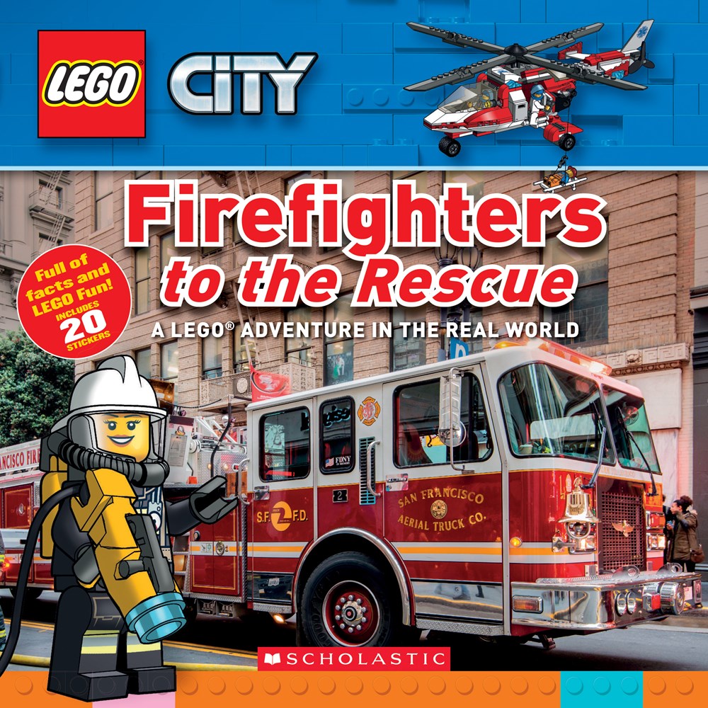 Lego City: Halloween Rescue (With Stickers) [乐高世界：万圣节营救（有贴纸） 英文原版 进口故事书