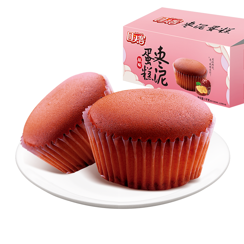 回头客枣泥蛋糕礼盒红枣枣泥馅鸡蛋糕点心好吃早餐小面包送礼零食大
