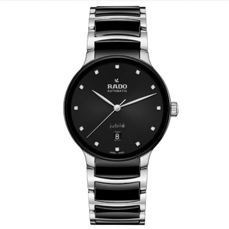 雷达(rado)瑞士手表centrix晶萃系列男女中性款自动机械表情侣表时尚