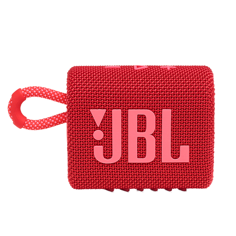 JBL 杰宝 GO3 2.0声道 便携式蓝牙音箱 庆典红