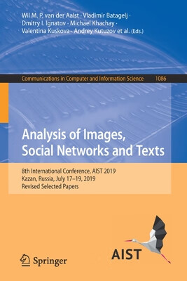 【预订】analysis of images, social networks and