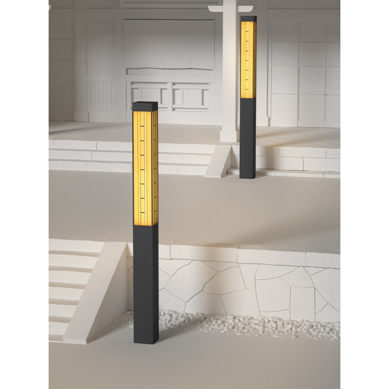 岚逸新中式路灯防水花园小区室外草坪灯别墅景观庭院灯公园路灯 新