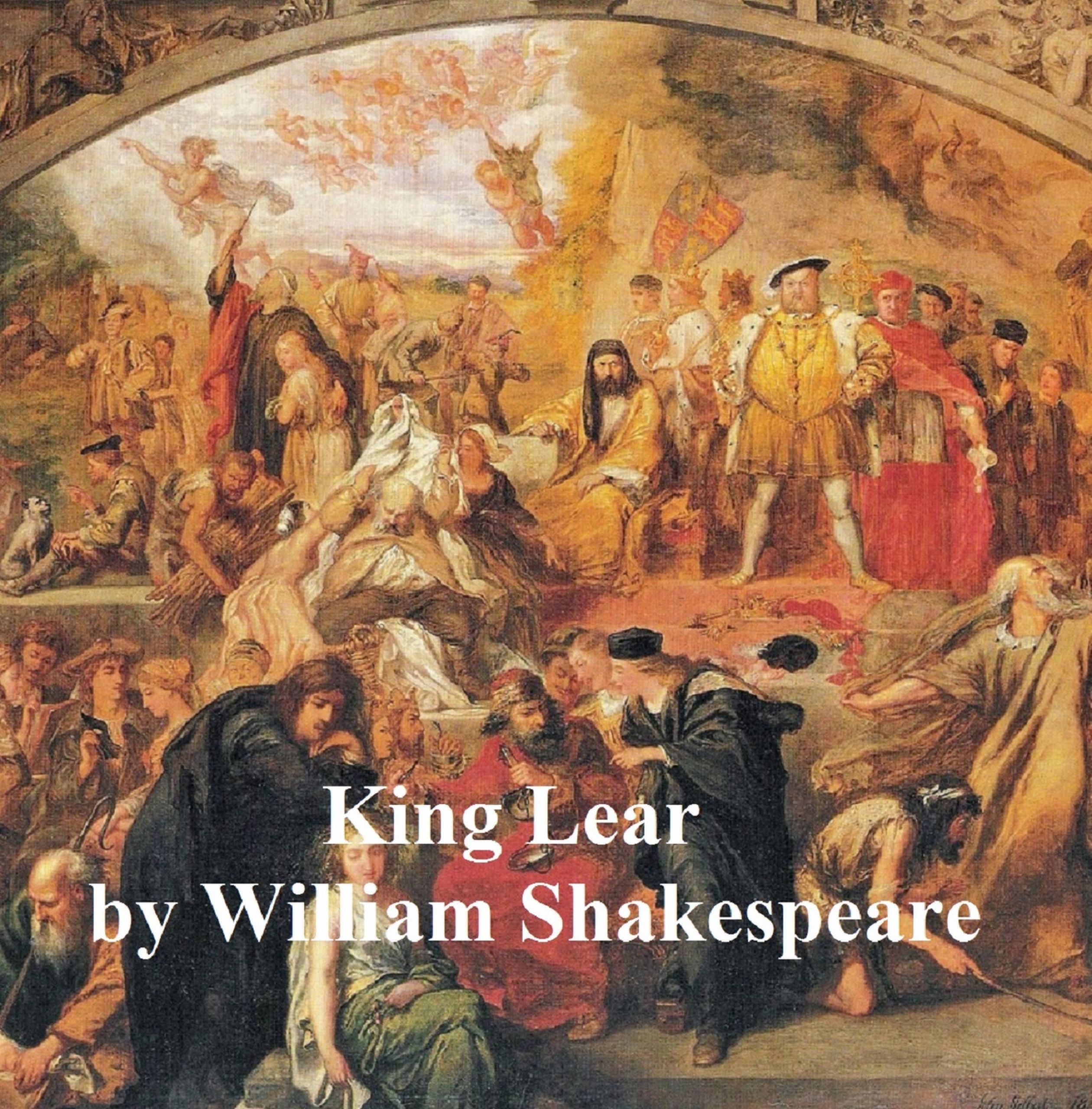 king lear, with line numbers