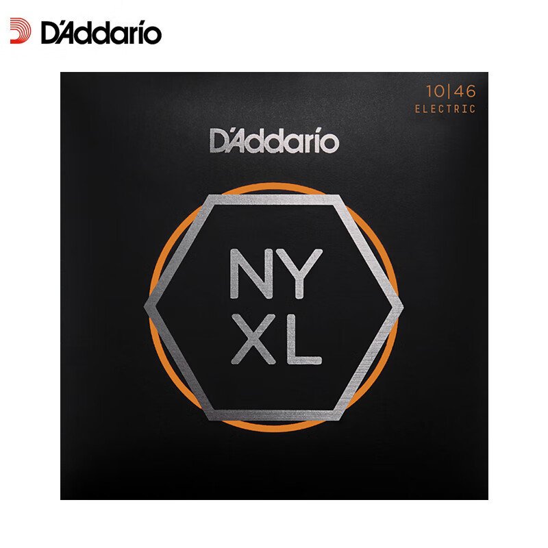 达达里奥（D’Addario） NYXL1046美国进口电吉他琴弦 镍缠绕高碳钢弦套弦 较软10-46