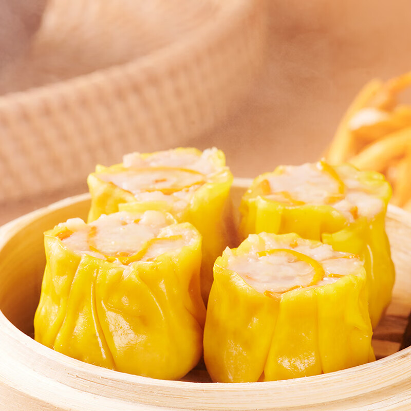 包道【任选5件更划算】鲜肉小笼包奶黄包冷冻速食包点早餐半成品面点 虫草花干蒸300g12个装*1包