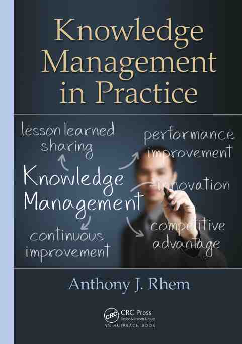 预售 按需印刷 knowledge management in practice