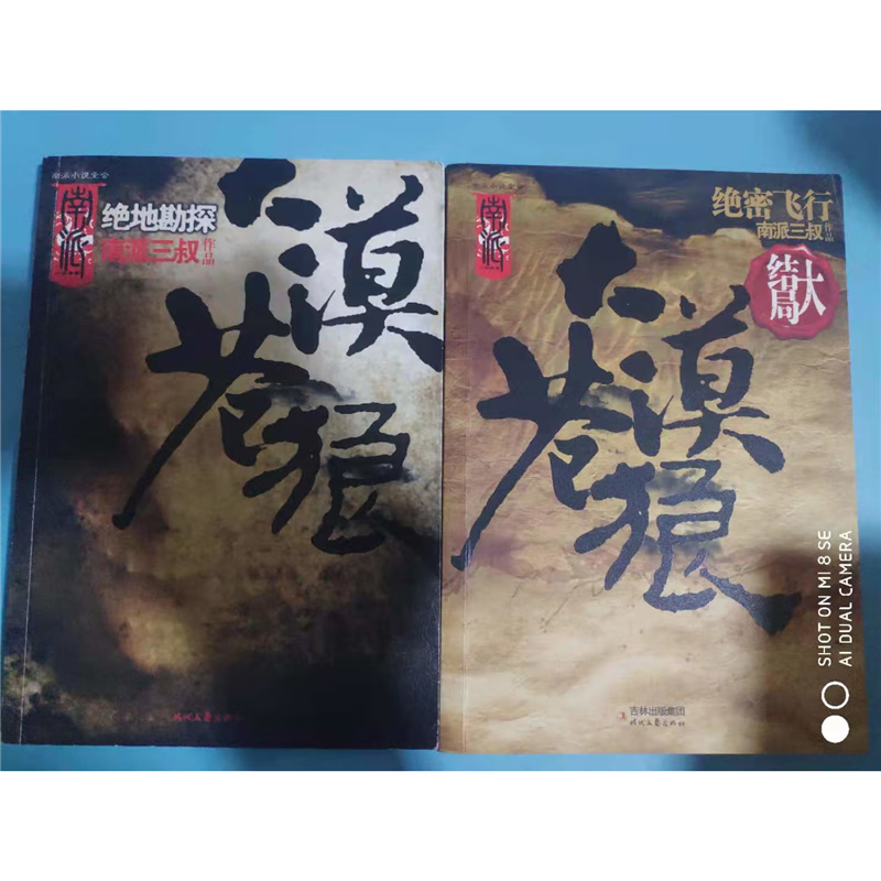 正版 大漠苍狼 绝地勘探 绝密飞行-大结局/南派三叔 全套2本 标准