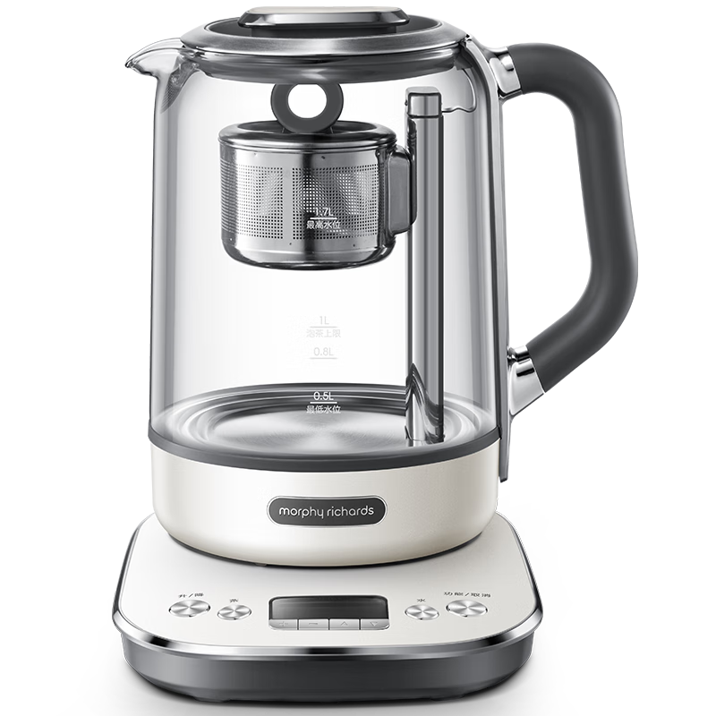 Ħ�ɵ�����Morphyrichards�����������һ��ȫ�Զ����� �๦�������������������²�� ��ˮ������ˮ�����㲣��������ڲ� Ҭ�̰� 1.7L