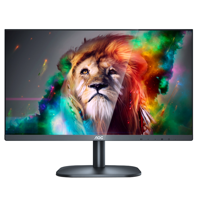 plus会员:aoc 冠捷 c27b1h 27英寸曲面显示器(1700r,1080p)