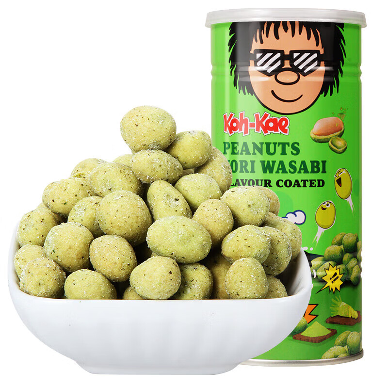 大哥牌（Koh-Kae）花生豆泰国进口230g香脆坚果休闲零食芥末味 芥末味230g