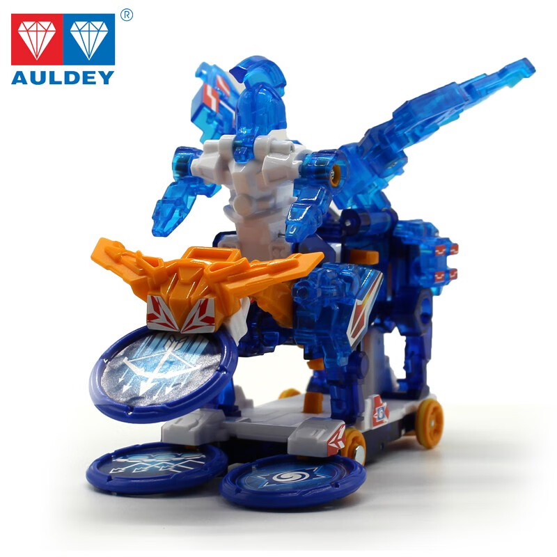 爆裂飞车3晶片包充能觉醒晶片儿童变形玩具 强袭系列【苍穹爆王】含3