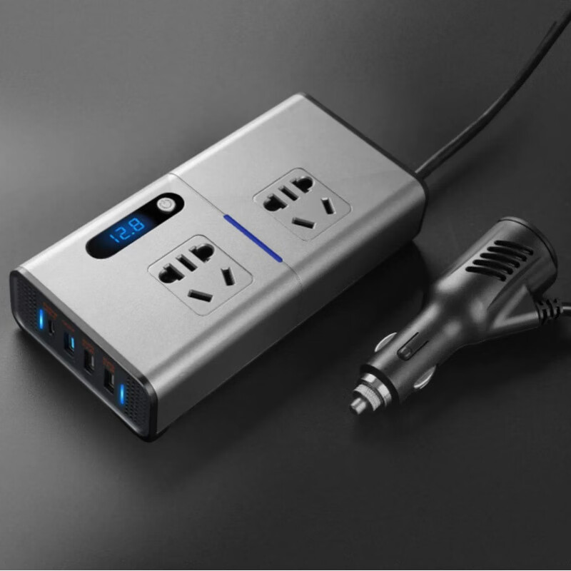 sotb适用多功能车载12v24v转220v汽车点烟器电源转换器插座pdqc3.