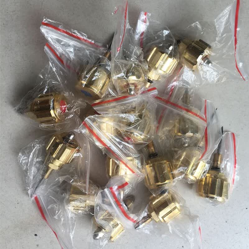 邦克工具焊炬配件 射式气焊枪阀针h01-6旋钮氧气阀乙炔阀开关 级乙炔