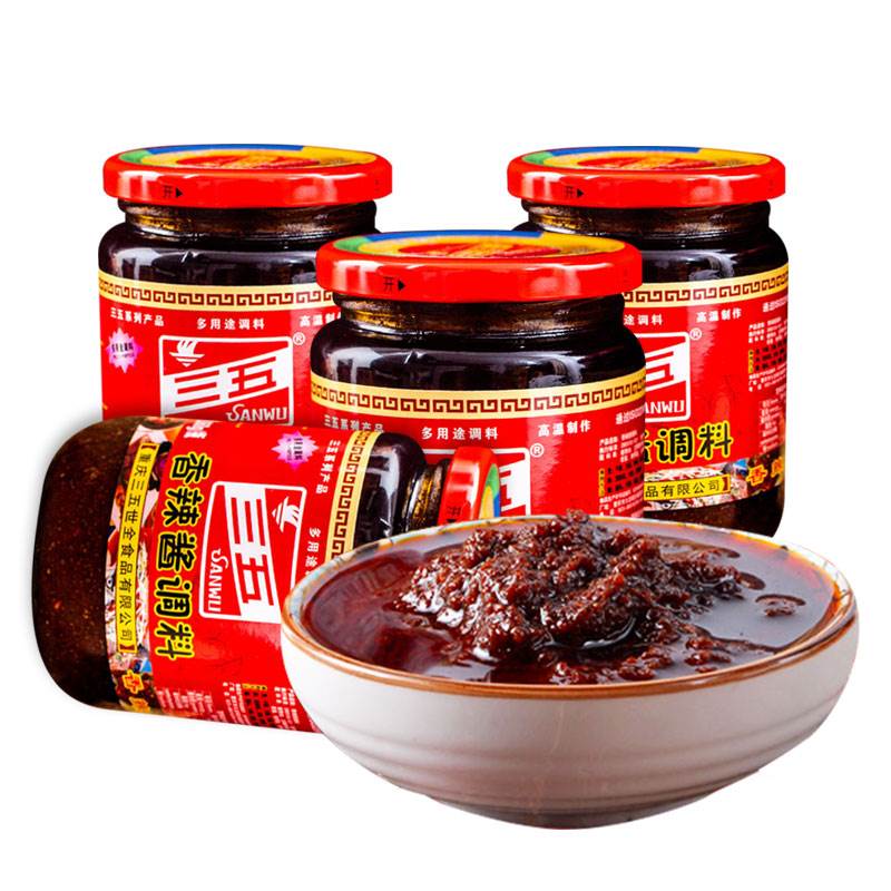 xywlkj三五香辣酱麻辣椒酱下饭酱重庆小面四川拌面下饭调味料蘸料火锅