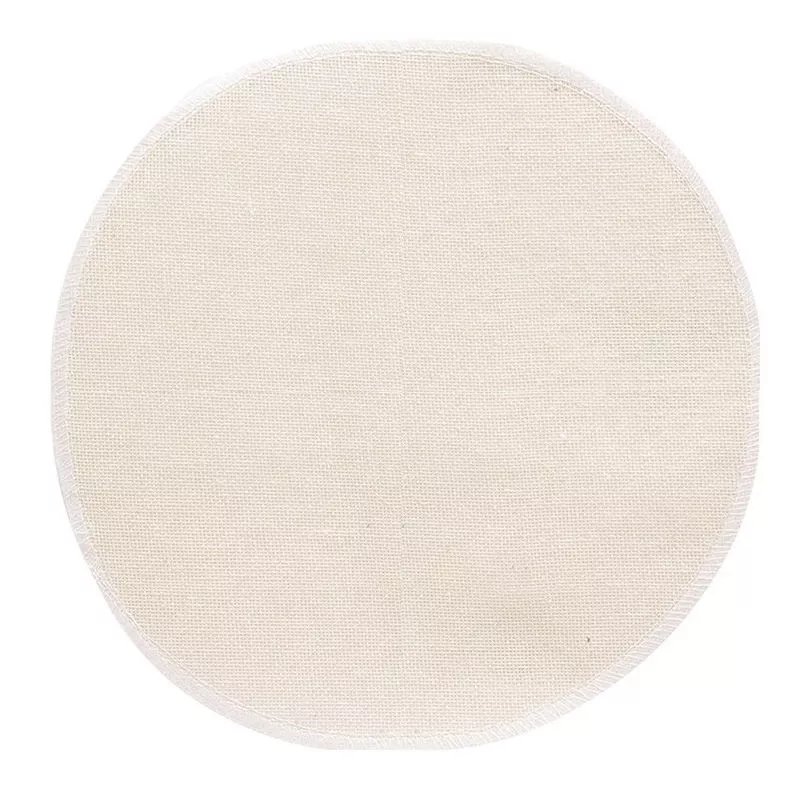 【精选】圆形包边不粘蒸笼布纱布蒸馒头包子蒸锅垫子蒸布16-50cm 【不粘】 26cm 5片装【+擀面杖1根】 京东折扣/优惠券