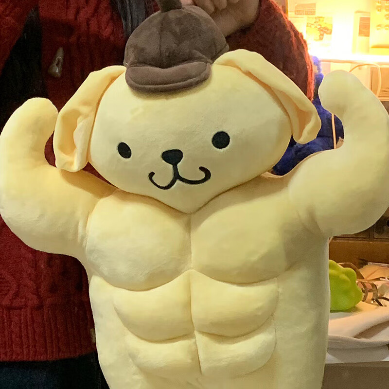 创京懿选搞怪沙雕肌肉布丁狗玩偶生日礼物女生送女朋友孩子闺蜜实用的