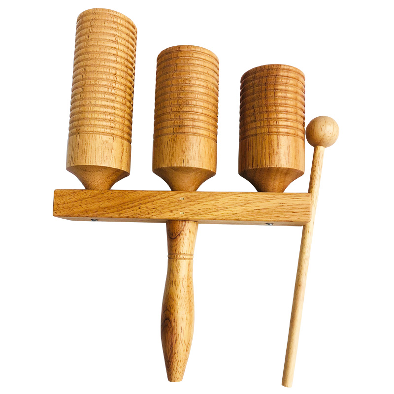 奥尔夫天地 橡木高低梆子 多规格 奥尔夫打击乐器儿童乐器玩具g5-2