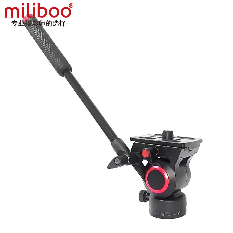 miliboo米泊MYT801 802 803 MUF MUK M3档位可调液压云台MU全景球形云台三脚架独脚架通用 快装板L竖拍板 MUK液压云台(阿卡标准 碗径38mm)