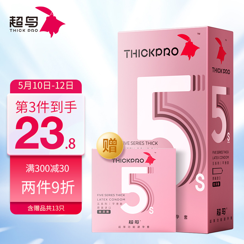 超鸟(thickpro)玻尿酸加厚避孕套价格比较与销量趋势分析