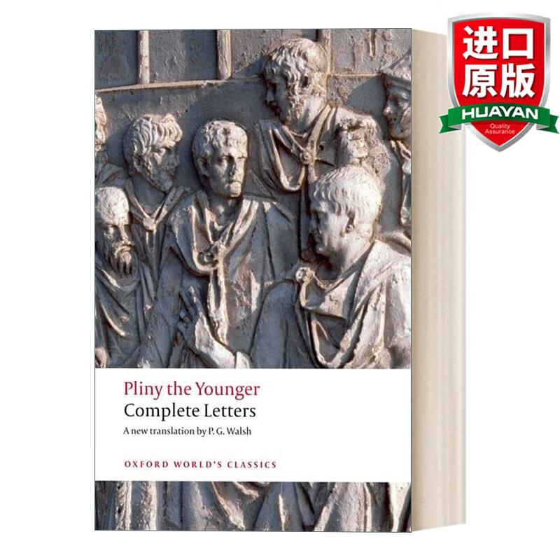 complete letters 英文原版 小普林尼书信全集 牛津世界经典系列 英文