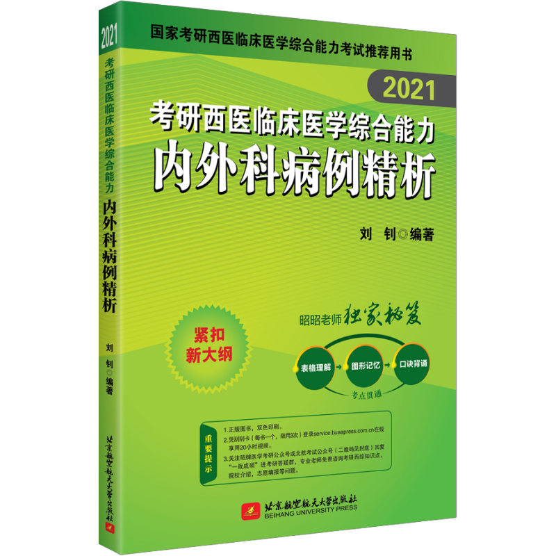 昭昭医考 2021考研西医临床医学综合能力内外科病例精析
