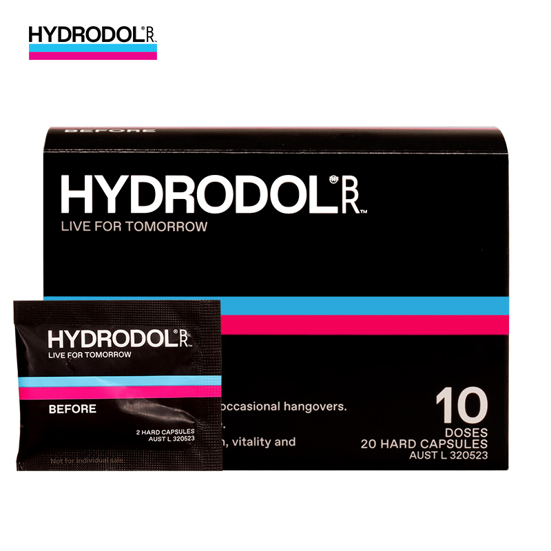 Hydrodol(舒醒)解酒氨基酸胶囊药20粒/盒维护肝脏健康