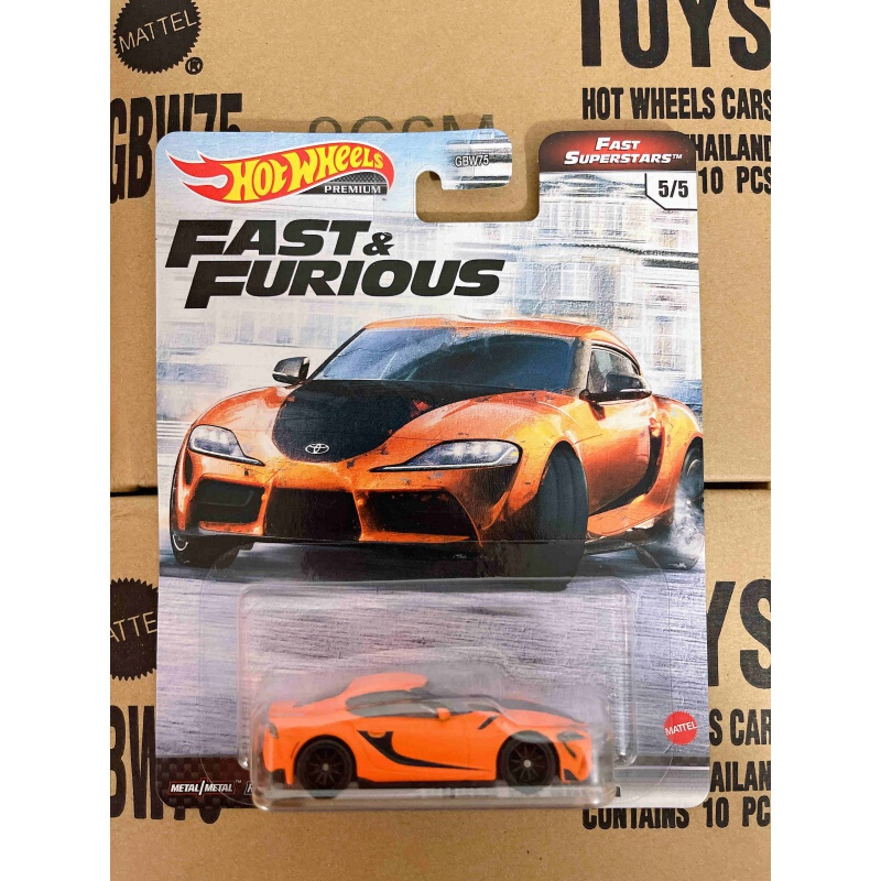 风火轮收藏版 hotwheels风火轮速度与激情12胶胎合金车模gbw75莱肯