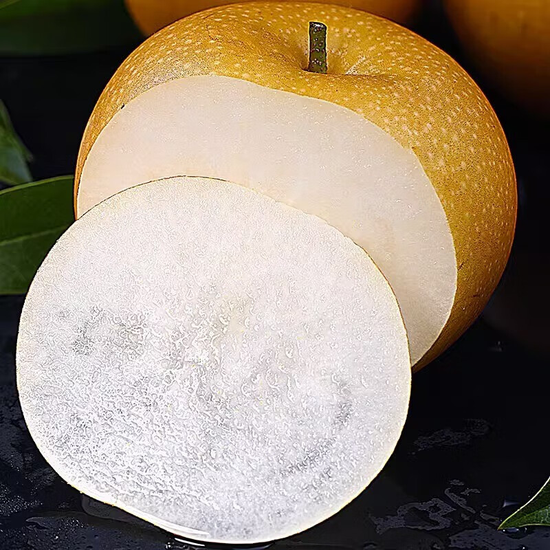 JDBMO秋月梨山东莱阳羊脂冰糖梨子正宗千玥膏梨水果送礼品 5斤精选商超级7-12枚净4.5斤 源头直采【精选好果】