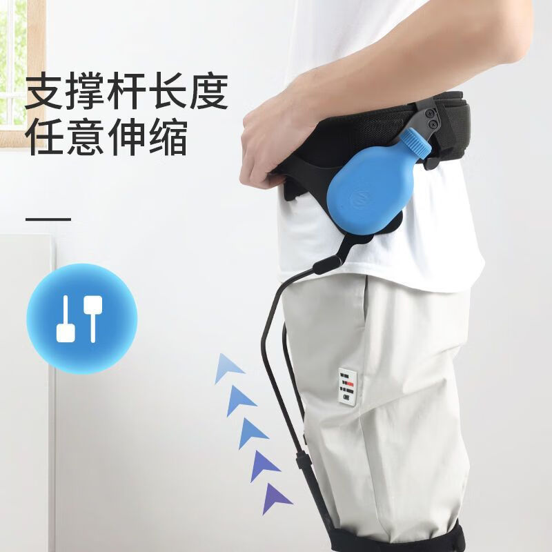 行走机器人行走助力器中风偏瘫步行康复器外骨骼行走帮 单腿(左腿) s
