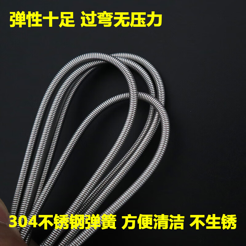 晨爱尚冰箱疏通器清洗排水孔积水堵塞带毛刷清洁器疏通刷清洗工具 弹簧刷+1个插杆