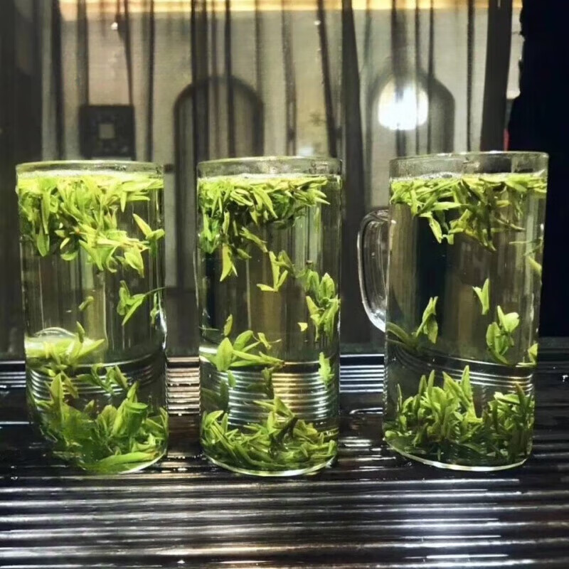 绿杨春茶叶扬州特产2024明前茶新茶 仪征捺山绿阳春 250g 两罐装