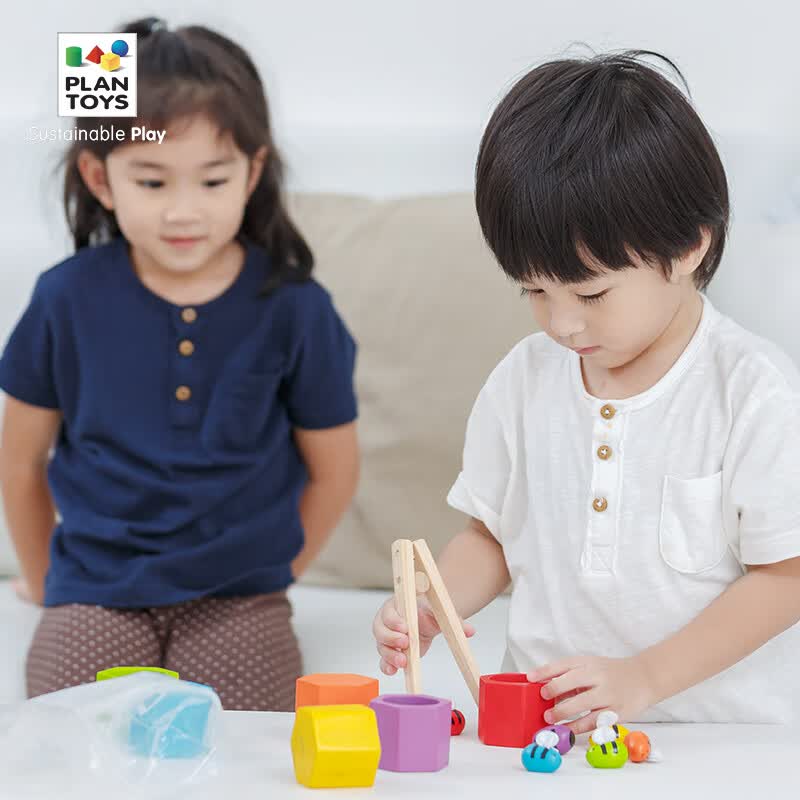 原装进口PlanToys4125蜂箱游戏早教配对 儿童木制玩具怎么样,好用不?