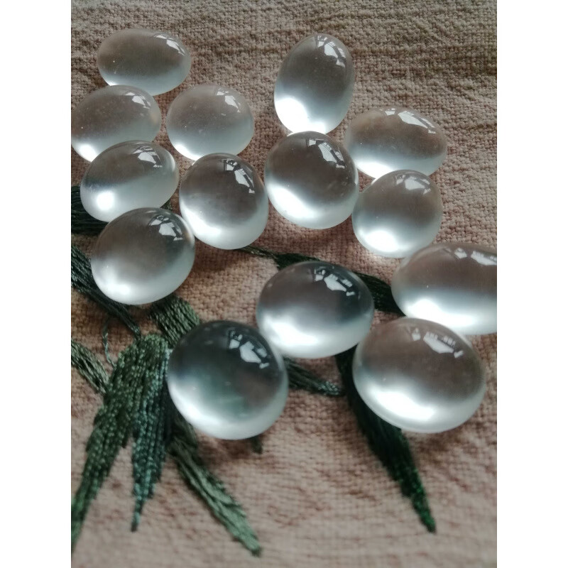 水沫玉戒面20颗.此为20颗总价.务必看描述.diy古风发簪配件 图片色