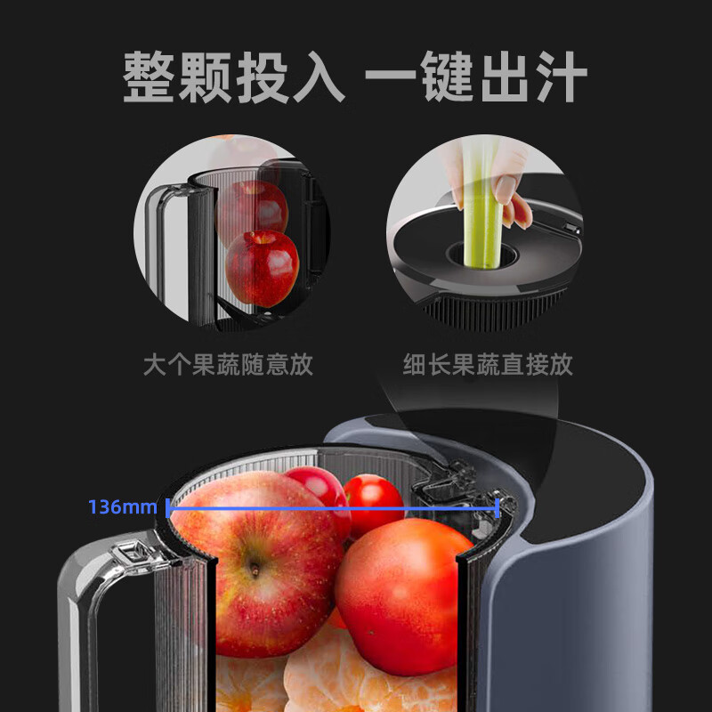 惠人 进口多功能 低速榨汁机商品图片-4