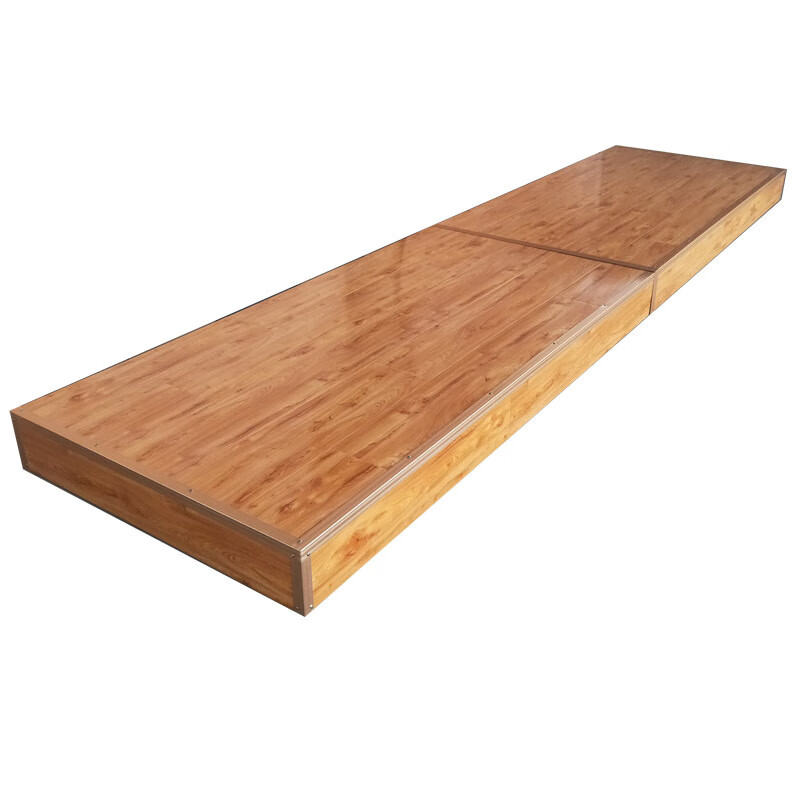 定制各种教学地台讲台会议室报告厅舞台演讲台影院地台 红色 400*100*