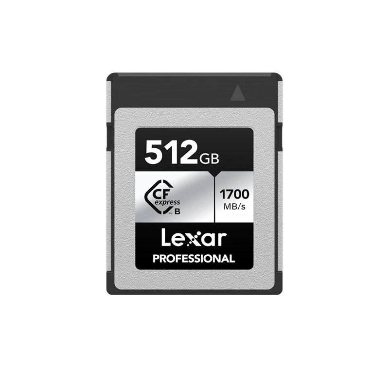LEXAR 雷克沙512GB储存卡CFexpress Type B专业级1700MB/s读速1250MB/s