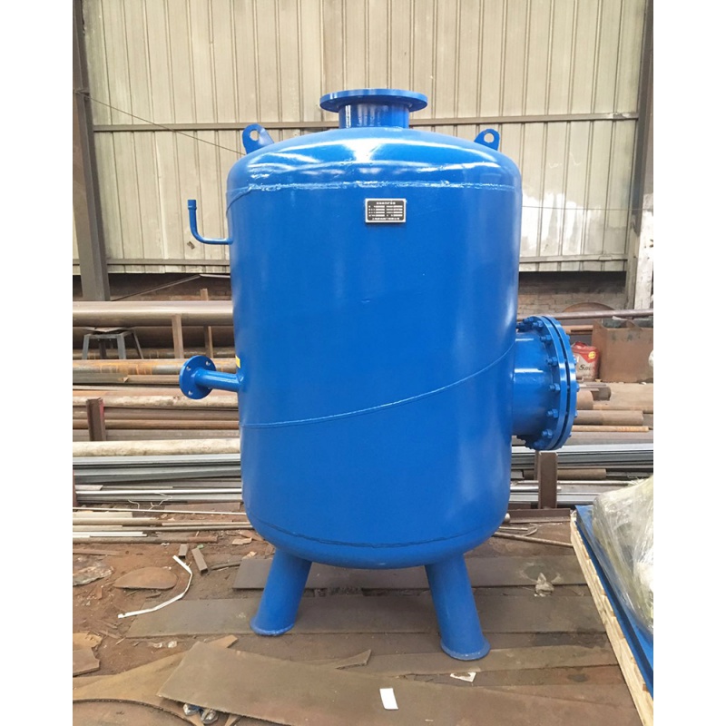 鑫畓定期连续排污扩容器  锅炉原水处理膨胀器  立式排污罐蒸汽降温池