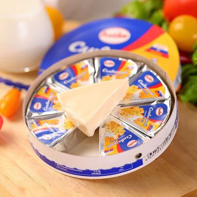 阿硕夫俄罗斯进口即食奶酪三角西式芝士食品各种口味140g 140g1盒阿硕