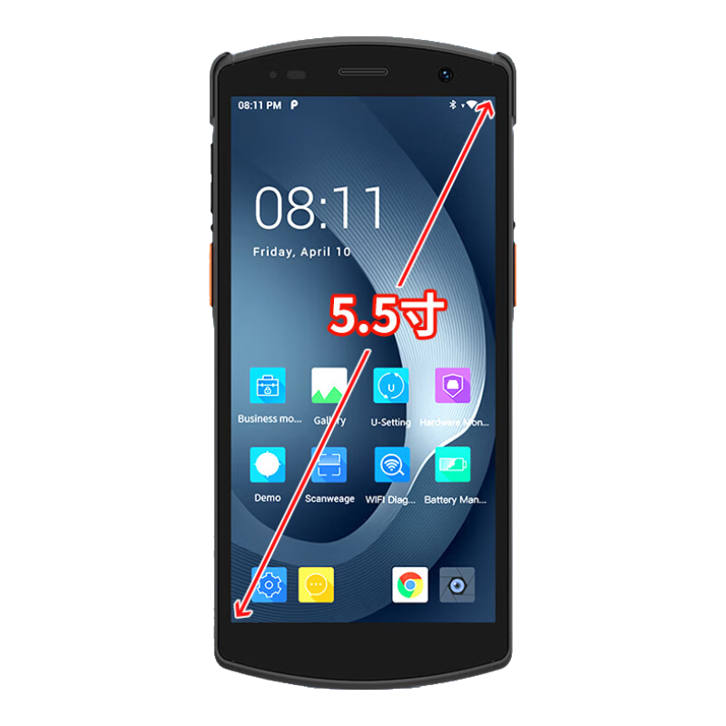 優(yōu)博訊（UROVO）i6310Pro 64G大內(nèi)存手持?jǐn)?shù)據(jù)終端PDA 條碼采集器安卓盤(pán)點(diǎn)機(jī)一二維無(wú)線(xiàn)巴槍把槍