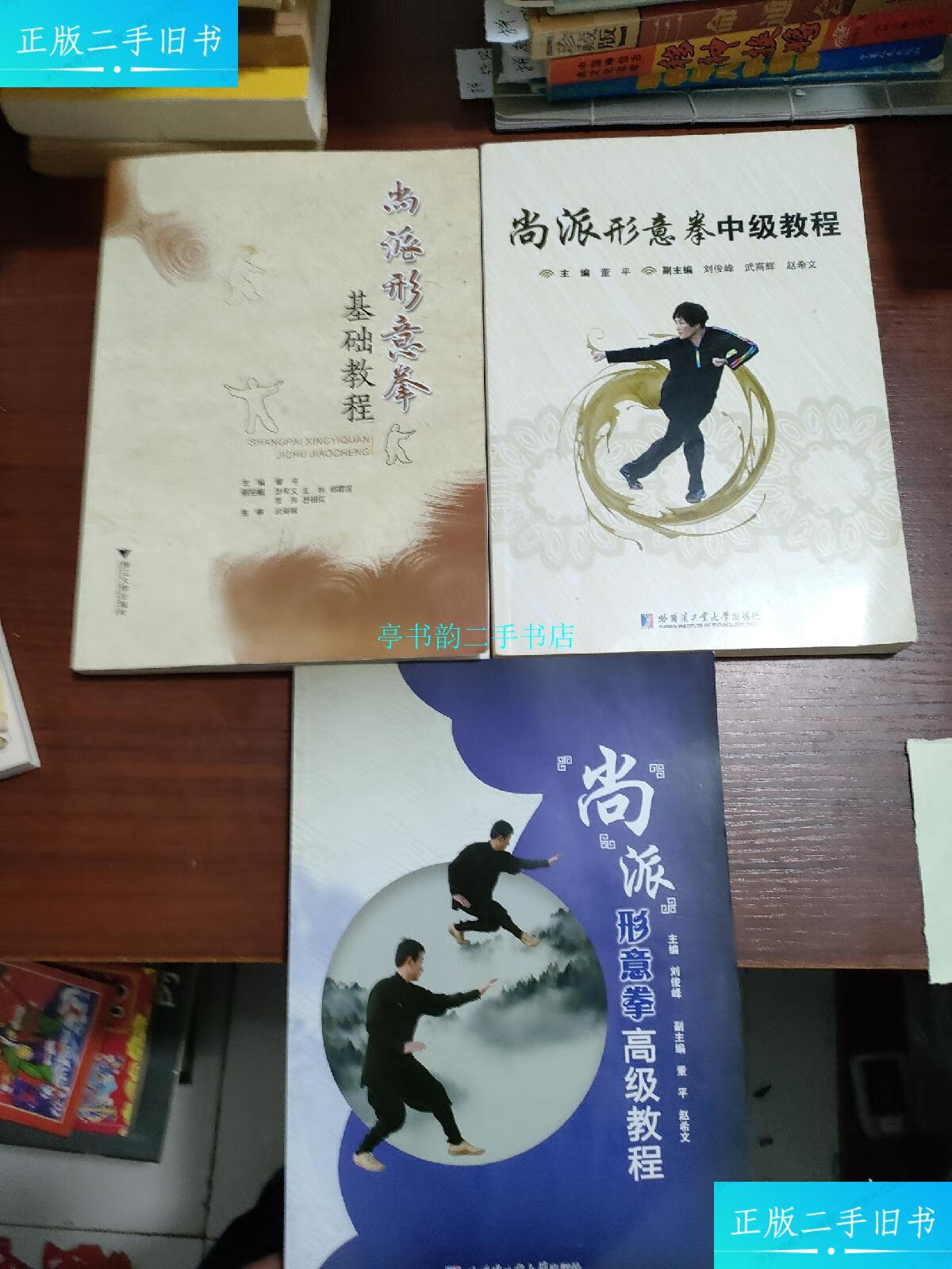 【二手9成新】尚派形意拳基础中级高级教程3册全/董平哈尔滨工业大学