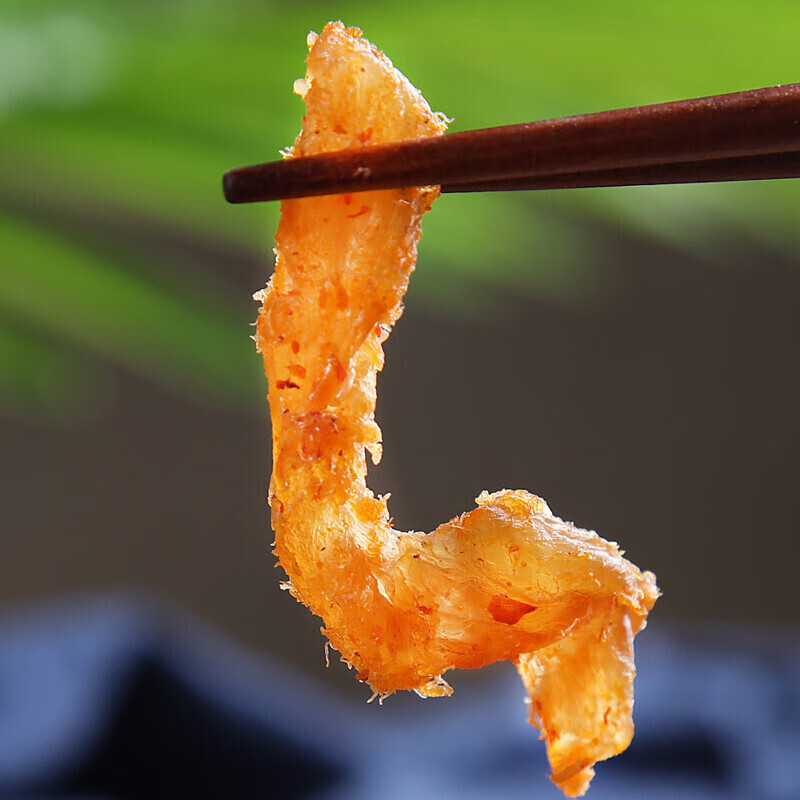 虎钢馋麻辣鳕鱼肉烤鱼肉500小吃烤鱼片鱼干鳕鱼碎片即食烤鳕片 麻辣